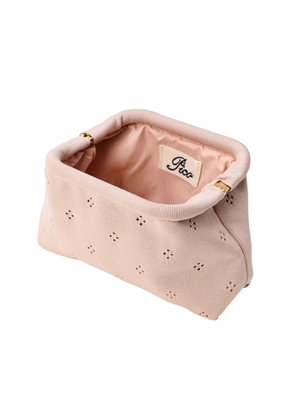 Small fleur clutch Oyster Pink Pico 